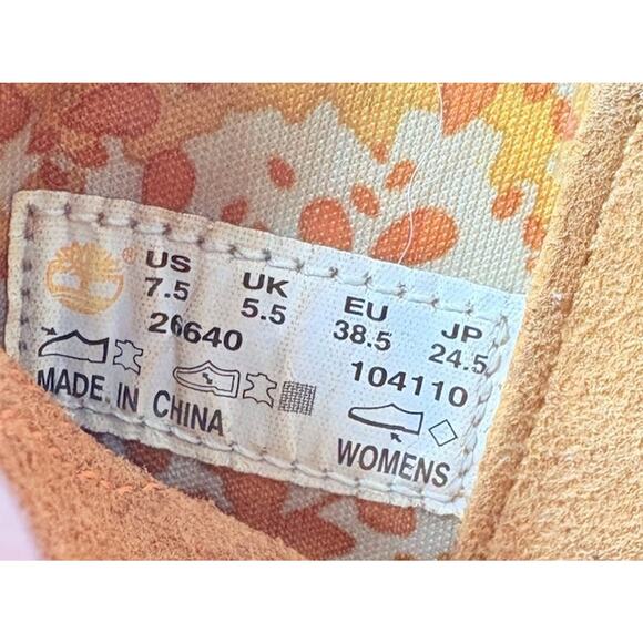 Timberland Women’s Earthkeepers Bethel Buckle Mid Lace Boots Leather Size 7.5 - Picture 7 of 8